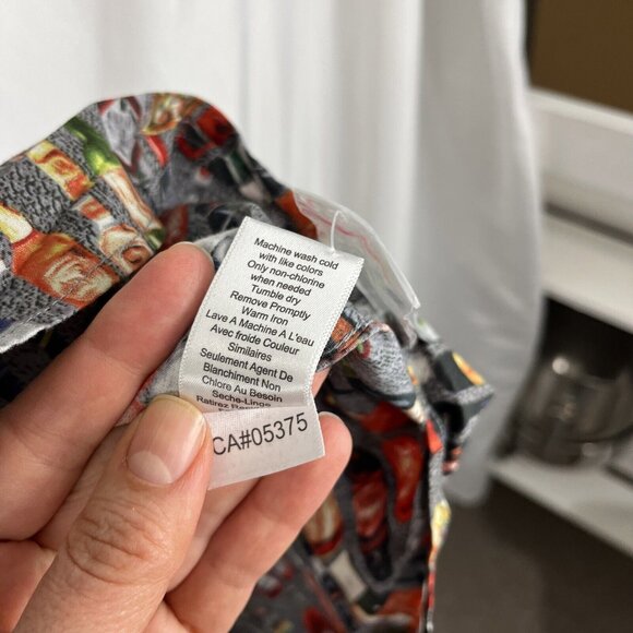 Paisley & Gray Slim Fit Wine & Spirits Cotton Dress Shirt Mens Size L 14 - Picture 5 of 11